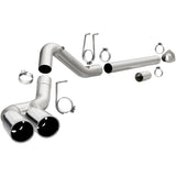 MagnaFlow 08-17 Ford F-250/F-350/F-450 4.6L/6.7 DPF-Back SS 4in Dual Single Passenger Side Rear Exit - Miami AutoSport Technik