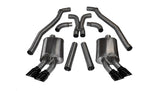Corsa 12-13 Chevrolet Camaro Coupe ZL1 6.2L V8 Black Sport Cat-Back + XO Exhaust - Miami AutoSport Technik