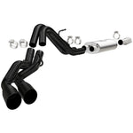 MagnaFlow SYS Cat-Back 10-14 Ford Raptor 6.2L V8 2.5/3in Black Dual Same Side Exit Rear 3.5 Tips - Miami AutoSport Technik