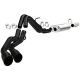 MagnaFlow SYS Cat-Back 10-14 Ford Raptor 6.2L V8 2.5/3in Black Dual Same Side Exit Rear 3.5 Tips - Miami AutoSport Technik