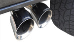 Corsa 2015 Ford F-150 5.0L V8 (Super Crew Cab) Polished Sport Single Side Dual 4in Tips CB Exhaust - Miami AutoSport Technik