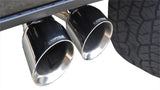 Corsa 2015 Ford F-150 5.0L V8 (Super Crew Cab) Polished Sport Single Side Dual 4in Tips CB Exhaust - Miami AutoSport Technik