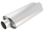 Borla XR-1 Racing Sportsman 3.5in. Outlet / 3.5in Inlet Oval Muffler - Miami AutoSport Technik