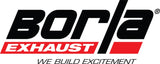 Borla Universal Pro-XS Muffler Oval 2.5in Inlet/Outlet Notched Muffler - Miami AutoSport Technik