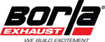 Borla CrateMuffler SBC Hot 350/383 2.5 inch Offset/Center 14in x 4.35in x 9in Oval Atak Muffler - Miami AutoSport Technik
