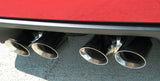 Corsa 06-13 Chevrolet Corvette C6 Z06 7.0L V8 Polished Sport Axle-Back Exhaust - Miami AutoSport Technik