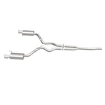 MagnaFlow Cat Back, SS, 2.5in, Street, Dual Split Polished 4.5in Tips 2015 Ford Mustang Ecoboost - Miami AutoSport Technik