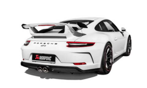 Akrapovic 2018 Porsche 911 GT3 (991.2) Slip-On Race Line (Titanium) w/o Tail Pipe Set - Miami AutoSport Technik