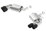 Borla 16-18 Chevy Camaro V8 SS AT/MT ATAK Rear Section Exhaust w/o Dual Mode Valves Ceramic Black - Miami AutoSport Technik