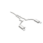 MagnaFlow Cat Back, SS, 2.5in, Street, Dual Split Polished 4.5in Tips 2015 Ford Mustang Ecoboost - Miami AutoSport Technik