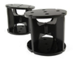 Air Lift Universal Angled Air Spring Spacer - 4in Lift - Miami AutoSport Technik