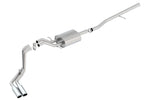 Borla S-Type Cat-Back 14 Sierra 1500 Ext. Cab Stnd Bed/CC Short Bed 143.5in WB Side Exit Exhaust - Miami AutoSport Technik