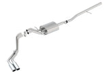Borla S-Type Cat-Back 14 Sierra 1500 Ext. Cab Stnd Bed/CC Short Bed 143.5in WB Side Exit Exhaust - Miami AutoSport Technik