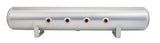 Air Lift 5 Gal Alum Air Tank - (4) 3/8in Face Ports & 1/4in Drain Port - 36in L X 6in D - Miami AutoSport Technik