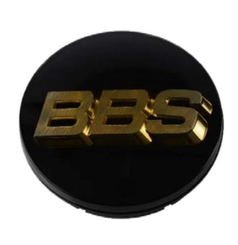 BBS Center Cap 56mm Black/Gold (56.24.012) - Miami AutoSport Technik