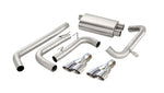 Corsa 98-02 Chevrolet Camaro Convertible Z28 5.7L V8 LS1 Polished Sport Cat-Back Exhaust - Miami AutoSport Technik