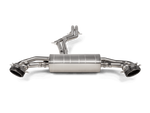 Akrapovic 2020+ Audi RS Q8 (M4) Evolution Line Cat Back (Titanium) w/Carbon Fiber/Titanium Tips - Miami AutoSport Technik
