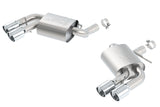 Borla 2016 Chevy Camaro 6.2L AT/MT S-Type Rear Section Exhaust w/o Dual Mode Valves - Miami AutoSport Technik