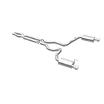 MagnaFlow Cat Back, SS, 3in, Street, Dual Split Polished 4.5in Tips 2015 Ford Mustang GT V8 5.0L - Miami AutoSport Technik