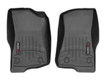 WeatherTech 2018+ Jeep Wrangler Unlimited Front FloorLiner - Black - Miami AutoSport Technik