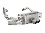 Akrapovic 16-16 Porsche Boxster Spyder / Cayman GT4 (981) Slip-On Line (Titanium) w/ Titanium Tips - Miami AutoSport Technik