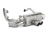 Akrapovic 16-16 Porsche Boxster Spyder / Cayman GT4 (981) Slip-On Line (Titanium) w/ Titanium Tips - Miami AutoSport Technik