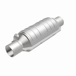 MagnaFlow Conv Univ 2in Inlet/Outlet Center/Center Round 11in Body L x 5.125in W x 15in Overall L - Miami AutoSport Technik