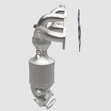 MagnaFlow Conv DF 07-10 Nissan Altima 2.5L Manifold (49 State) - Miami AutoSport Technik