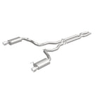 MagnaFlow Cat Back, SS, 3in, Street, Dual Split Polished 4.5in Tips 2015 Ford Mustang GT V8 5.0L - Miami AutoSport Technik