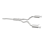 MagnaFlow Cat Back, SS, 2.5in, Street, Dual Split Polished 4.5in Tips 2015 Ford Mustang Ecoboost - Miami AutoSport Technik