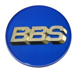 BBS Center Cap 70.6mm Blue/Gold (3-Tab) - Miami AutoSport Technik