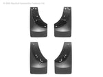 WeatherTech 01-06 Chevrolet Silverado No Drill Mudflaps - Black - Miami AutoSport Technik