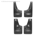 WeatherTech 07 GMC Sierra No Drill Mudflaps - Black - Miami AutoSport Technik