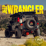 MagnaFlow 12-18 Jeep Wrangler 2.5in Overland Series Cat-Back Exhaust - Miami AutoSport Technik