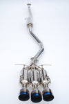 Invidia 17+ Honda Civic SI Sedan Gemini Triple Titanium Tip Cat-back Exhaust - Miami AutoSport Technik