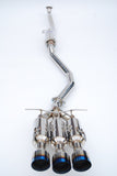 Invidia 17+ Honda Civic SI Sedan Gemini Triple Titanium Tip Cat-back Exhaust - Miami AutoSport Technik