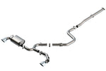 Borla 19-20 Hyundai Veloster N 2.0L I4 MT FWD 2DR 3in ATAK CatBack Exhaust w/ SS Tips - Miami AutoSport Technik
