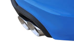 Corsa 13-13 Ford Mustang Shelby GT500 5.8L V8 Polished Sport Axle-Back Exhaust - Miami AutoSport Technik