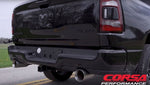 Corsa 2019 Ram 1500 5.7L Crew Cab w/ 57in or 76in Bed Cat-Back Dual Rr Exit 5in Satin Polished Tips - Miami AutoSport Technik