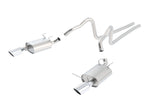 Borla 11-12 Ford Mustang 3.7L AT/MT RWD 2dr ATAK SS Catback Exhaust - Miami AutoSport Technik