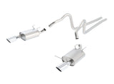 Borla 11-12 Ford Mustang 3.7L AT/MT RWD 2dr ATAK SS Catback Exhaust - Miami AutoSport Technik
