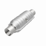 MagnaFlow Conv Univ 2.5in Inlet/Outlet Center/Center Round 11in Body L x 5.125in W x 15in Overall L - Miami AutoSport Technik