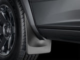 WeatherTech 2019+ Chevrolet Silverado 1500 Crew Cab No Drill MudFlaps - Black - Miami AutoSport Technik