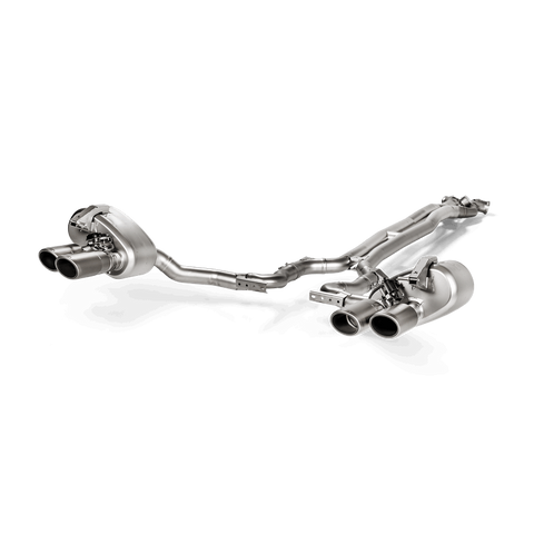 Akrapovic 17-18 Porsche Panamera Turbo Evolution Line Cat Back (Titanium) (Tips Not Incl.) - Miami AutoSport Technik