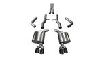 Corsa 15-17 Dodge Challenger Hellcat Dual Rear Exit Extreme Exhaust w/ 3.5in Black Tips - Miami AutoSport Technik
