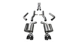 Corsa 15-17 Dodge Challenger Hellcat Dual Rear Exit Extreme Exhaust w/ 3.5in Black Tips - Miami AutoSport Technik