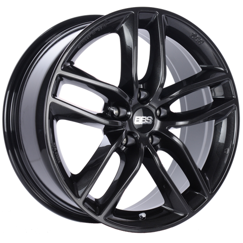 BBS SX 17x7.5 5x112 ET45 Crystal Black Wheel -82mm PFS/Clip Required - Miami AutoSport Technik