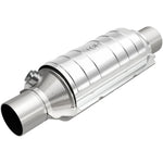 MagnaFlow Conv Univ 2in Inlet/Outlet Center/Center Round 11in Body L x 5.125in W x 15in Overall L - Miami AutoSport Technik