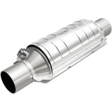 MagnaFlow Conv Univ 2in Inlet/Outlet Center/Center Round 11in Body L x 5.125in W x 15in Overall L - Miami AutoSport Technik