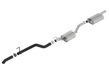 Borla 2020 Jeep Gladiator JT 3.6L V6 AWD 2.75in Touring Climber Black Turndown Tip & Over-Axle - Miami AutoSport Technik